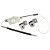 Kit Reparo Máquina Vidro Elét Diant Esq Golf G3 95 A 98 4pts [F103] - Imagem 1