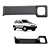 Kit Fechadura Cilindro Maçaneta Tampa Porta Mala Uno 95 A 03 - UN / 2 [F103] - Imagem 5