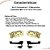 Kit Fechaduras + Maçanetas Caminhão Mb 1113 1313 1513 2213 - UN / 4 [F103] - Imagem 3