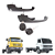Kit Jogo 2 Maçanetas Porta Delivery Titan Worker Após 2007 [F103] - Imagem 1