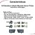 Kit Dobradiças Limitador Maçaneta Interna 2 Portas Vw 13170 [F103] - Imagem 3