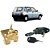 Kit Fechadura + Cilindro Porta Mala Fiat Uno 96 Até 04 - UN / 2 [F103] - Imagem 1