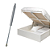 Amortecedor Pistão Mola Gás P/ Cama Box Baú Casal 784n/80kgf [F103] - Imagem 1