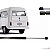 Amortecedor Tampa Porta-malas Kombi 1997 A 2013 - 45,2 Cm [F103] - Imagem 1
