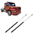 Kit Amortecedor Pistão Tampa Frontal Motor Capô Scania R-142 [F103] - Imagem 1