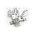 Fechadura Superior Capô Ford F-1000 F-4000 F-14000 72 A 89 [F103] - Imagem 4