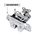 Fechadura Porta Malas Pajero Sport 99 A 2008 2009 2010 2011 [F103] - Imagem 2