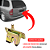 Fechadura Interna Tampa Porta-malas Corsa Wagon 97 Até 2000 [F103] - Imagem 3