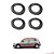 Kit Borrachas Premium De Porta Clio Todos 4 Portas - UN / 4 [F103] - Imagem 2
