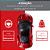 Kit Cabo Aciona Suporte E Fechadura Port Diant Dir Gol G3 [F103] - Imagem 2