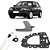 Kit Cabo Aciona Suporte E Fechadura Port Diant Dir Gol G3 [F103] - Imagem 1