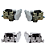 Kit 4 Fechaduras Portas Diant-tras Celta Prisma 06 A 12 - UN / 4 [F103] - Imagem 1