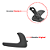 Kit 4 Maçaneta Interna Gatilho Puxador Gol 99 00 01 02 03 04 - UN / 4 [F103] - Imagem 2