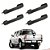 Kit 4 Maçanetas Externas Preto Ranger G2 4 Portas 09 A 12 - UN / 4 [F103] - Imagem 1