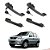 Kit 4 Maçanetas Extr Completo C/ Chave Ecosport G1 02 A 12 - UN / 4 [F103] - Imagem 1