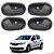 Kit 4 Maçanetas Interna Puxador Porta Sandero Logan Apos 14 - UN / 4 [F103] - Imagem 1