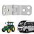 Dobradiça Externa P/ Porta Ferro Agrícola ônibus E Uso Geral [F103] - Imagem 1