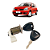 Cilindro Miolo Porta Renault Clio Lado Esquerdo Promoção [F103] - Imagem 1