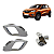 Kit 2 Maçaneta Interna Gatilho Puxador Cromada Kwid 17 A 22 - UN / 2 [F103] - Imagem 1