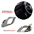 Kit 2 Maçaneta Interna Gatilho Puxador Cromada Kwid 17 A 22 - UN / 2 [F103] - Imagem 3