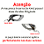 Kit 2 Maçaneta Interna Gatilho Puxador Cromada Kwid 17 A 22 - UN / 2 [F103] - Imagem 5