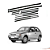 Canaleta Porta Gol Voyage Parati Saveiro 88 A 96 Kit 10 Peças [F103] - Imagem 1