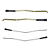 Kit 4 Pinos Trava Porta Dianteira Traseira Gol Parati 99 05 - UN / 4 [F103] - Imagem 1