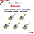 Kit 5 Motor Fechaduras Fox Ap 09 Gol-voyage-saveiro Após 08 - UN / 5 [F103] - Imagem 2