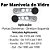 Kit 2 Manivelas Cromada Sport Vidro Fusca Brasília Gol Kombi - UN / 2 [F103] - Imagem 1