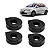 Kit 4 Borracha Vidro Canaleta Porta Dianteira Etios Após 13 - UN / 4 [F103] - Imagem 1