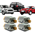 Kit 4 Motores Da Fechadura Elétrica Porta Fiesta Ecosport Ka [F103] - Imagem 1