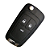 Carcaça Chave Canivete Oca 3 Botões Onix S-10 Sonic Após 12 [F103] - Imagem 4