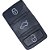 Capa Telecomando (3 Botões) Bora Jetta Passat Polo [F103] - Imagem 1