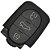 Capa Telecomando Com Alojamento Transponder Audi A3 A4 [F103] - Imagem 1