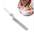 Espatula De Confeiteiro Bolos Decoração Confeitaria Inox Cabo 38cm Curvo [F102] - Imagem 3