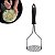 Espremedor De Batata Amassador Legumes Resistente Aço Inox [F102] - Imagem 5