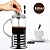 Cafeteira Prensa Francesa Cremeira Vidro E Aço Inox 350ml [F102] - Imagem 6