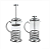 Cafeteira Prensa Francesa Cremeira Vidro E Aço Inox 350ml [F102] - Imagem 3