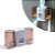 Dispenser Aplicador Creme Dental Suporte 4 Escovas Banheiro Parede Multifuncional [F102] - Imagem 1