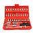 Conjunto Ferramentas Socket 46 Pçs Taiwans Qualitytools [F102] - Imagem 2