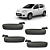 Kit 4 Maçaneta Externa Puxador Novo Uno 2010 2012 2013 2014 - UN / 4 [F103] - Imagem 1