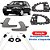 Kit Sup Maçaneta Int Cabo Acionamento Diant Esq Dir Gol G3 - UN / 6 [F103] - Imagem 1