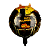 Balão Partiu Happy Halloween - Decoração Halloween 50 Unidds [F130] - Imagem 1