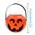Baldebóbora 2 (3 Unidades) - Balde De Abobora De Halloween [F130] - Imagem 1