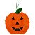 Abóbora Pendente - Enfeites Decoração Suspensos De Halloween [F130] - Imagem 1