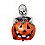 Balão Abóbora Pirata (1 Unidade) - Decoração De Halloween [F130] - Imagem 1