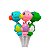Baby Dino Com Chocalho E Balinhas Tutti Frutti- 12 Unid [F130] - Imagem 8