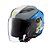 Capacete Texx Aberto Ugello Reisen Azu Verd Branc 56 [F016] - Imagem 1