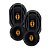 Kit Facil Falante Jbgg9 Flex 6 Gx9pol 220w 4r Preto Leson [F108] - Imagem 2