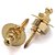 Trava Correias De Instrumentos Dourada (Par) Spirit H5150_40 [F035] - Imagem 1